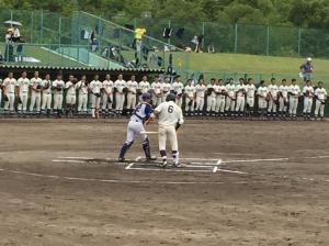関西国際大学硬式野球部と明治大学のオープン戦3