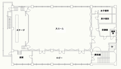 四階平面図の画像