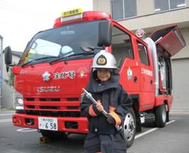 消防団ふれあいイベントの画像
