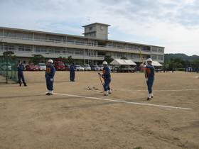 放水体勢が完了しましたの画像
