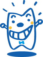 兵庫県歯科医師会キャラクター　でん太くん