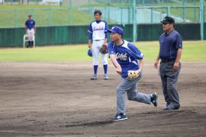 関西国際大学硬式野球部と明治大学オープン戦2