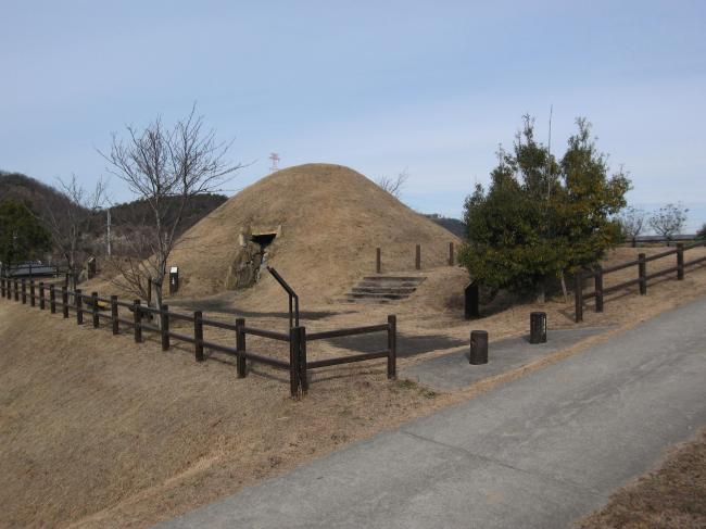 正法寺古墳公園　全風景