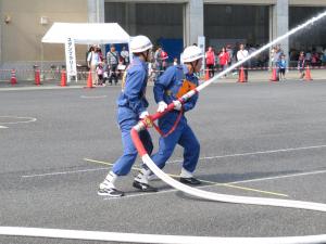 小型ポンプ操法
