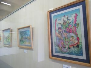 木版画展　七福神