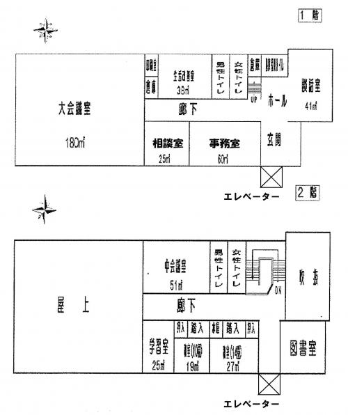 部屋の配置