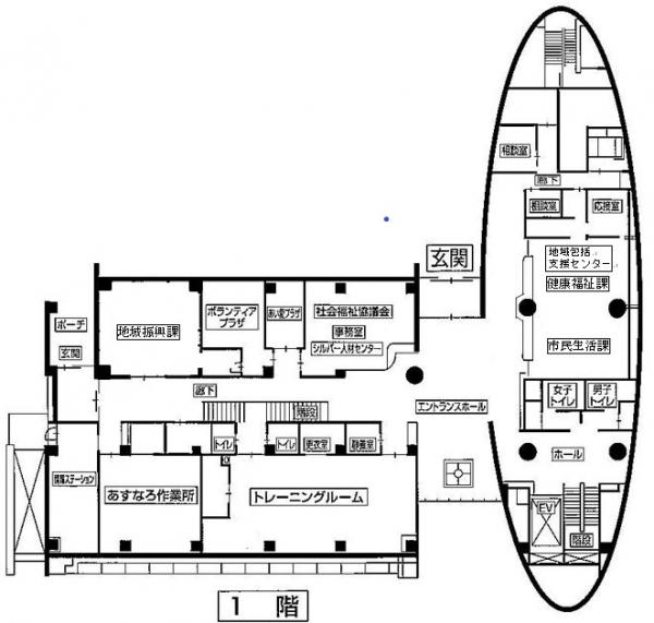 健康福祉センター１階