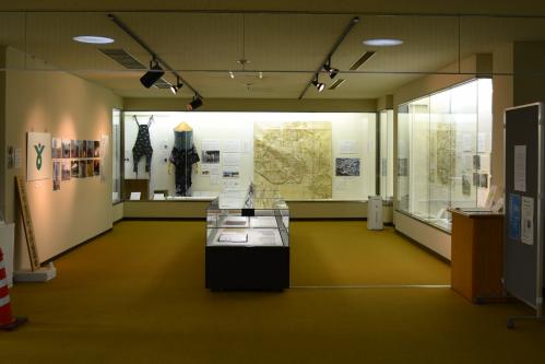 吉川の歴史展（展示風景）