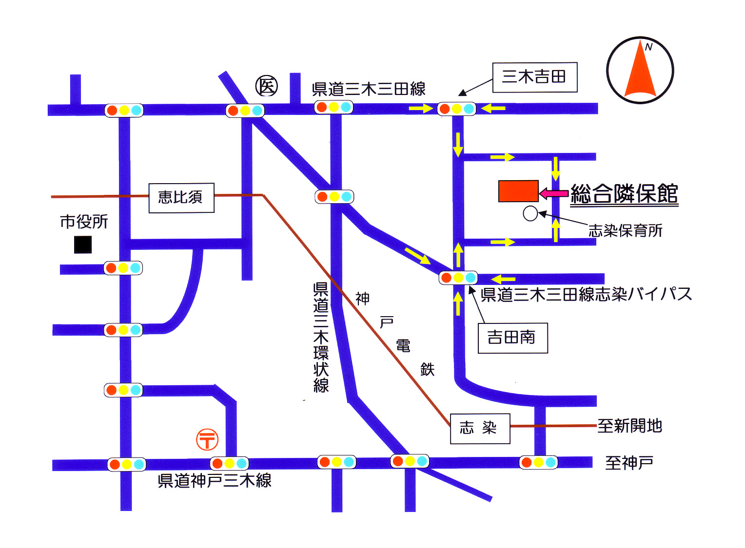 施設の場所の画像