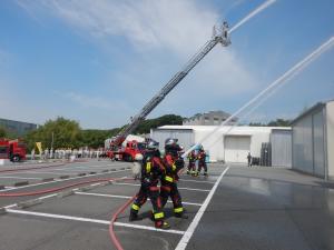 消防総合訓練写真