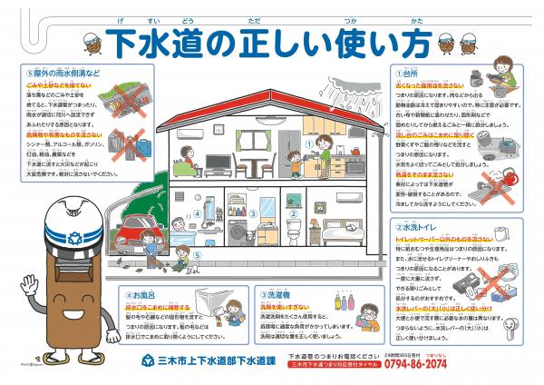 下水道の正しい使い方