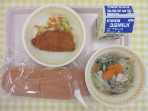 11日アジフライ