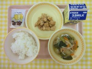 17日ゆで鶏のごまソース和え