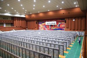 みなぎの書道展　展示の様子