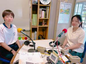 渡會月海さんと中西紗江さん
