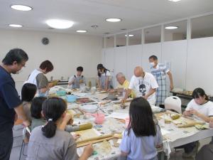 埴輪ワークショップ2