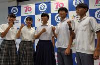 全国大会に出場する選手