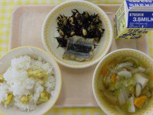 23日秋刀魚の米粉フライ