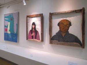 2階の展示のようす