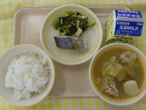 6日鰆の塩焼き
