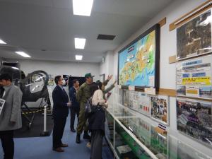 自衛隊資料館見学