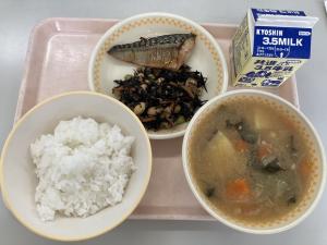 18日さばのごま香味焼き