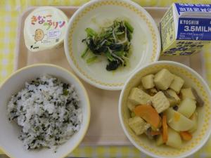 20日厚揚げとじゃが芋の煮物