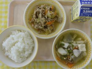11日豚肉の生姜炒め