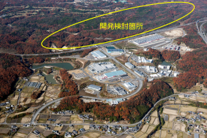 ひょうご情報公園都市第２期　開発検討箇所