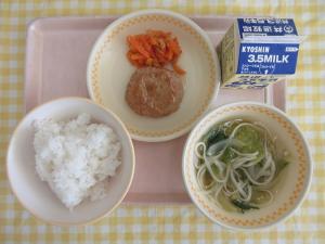 8日照り焼きハンバーグ
