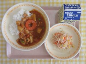 10日チキンカレー