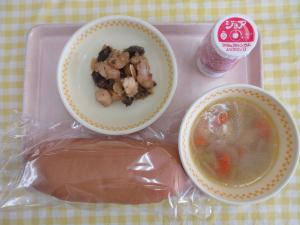 鶏レバーのアーモンド和え