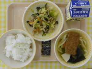 24日きつねうどん