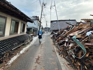 被災地の様子