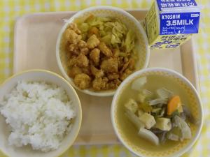 14日鶏肉のから揚げ