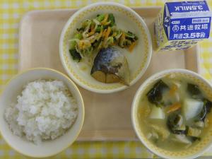 17日鯖の生姜煮