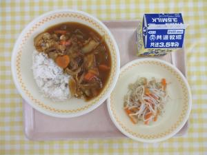25日カレーライス