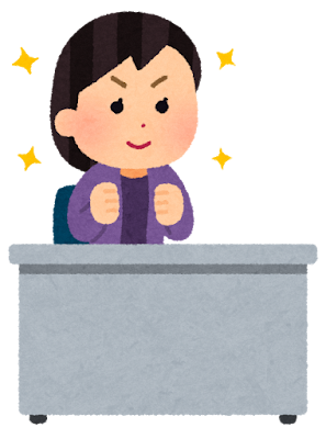 女性のイラスト