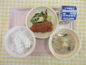 7日鯵フライ