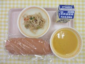 13日ツナとアスパラガスのスパゲッティ