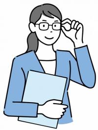 女性のイラスト画像