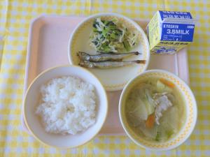 4日焼きシシャモ