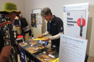 永尾かね駒製作所出展の様子２