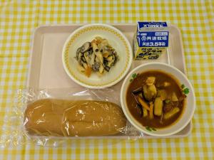 26日きのこの豆乳クリームペンネ