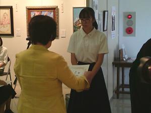 優秀賞の芝田さん