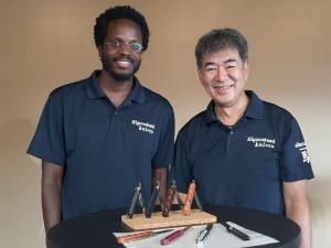 永尾かね駒製作所とTeddy氏