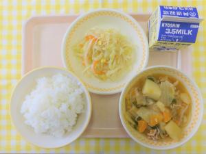 8日豚じゃがキムチ