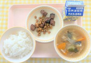 19日鰹と大豆のごまがらめ