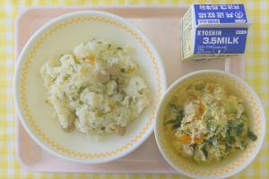 22日焼き飯風混ぜご飯