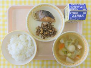 29日シイラの煮つけ